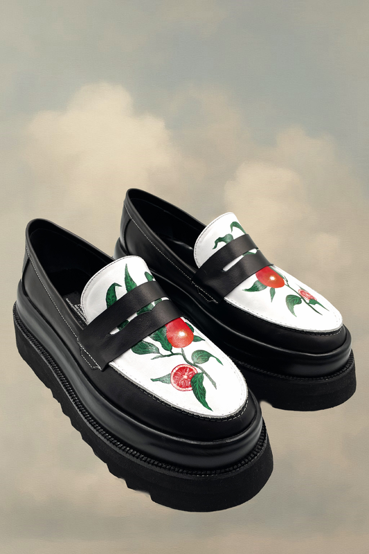 The God Loafer "Red Orange"