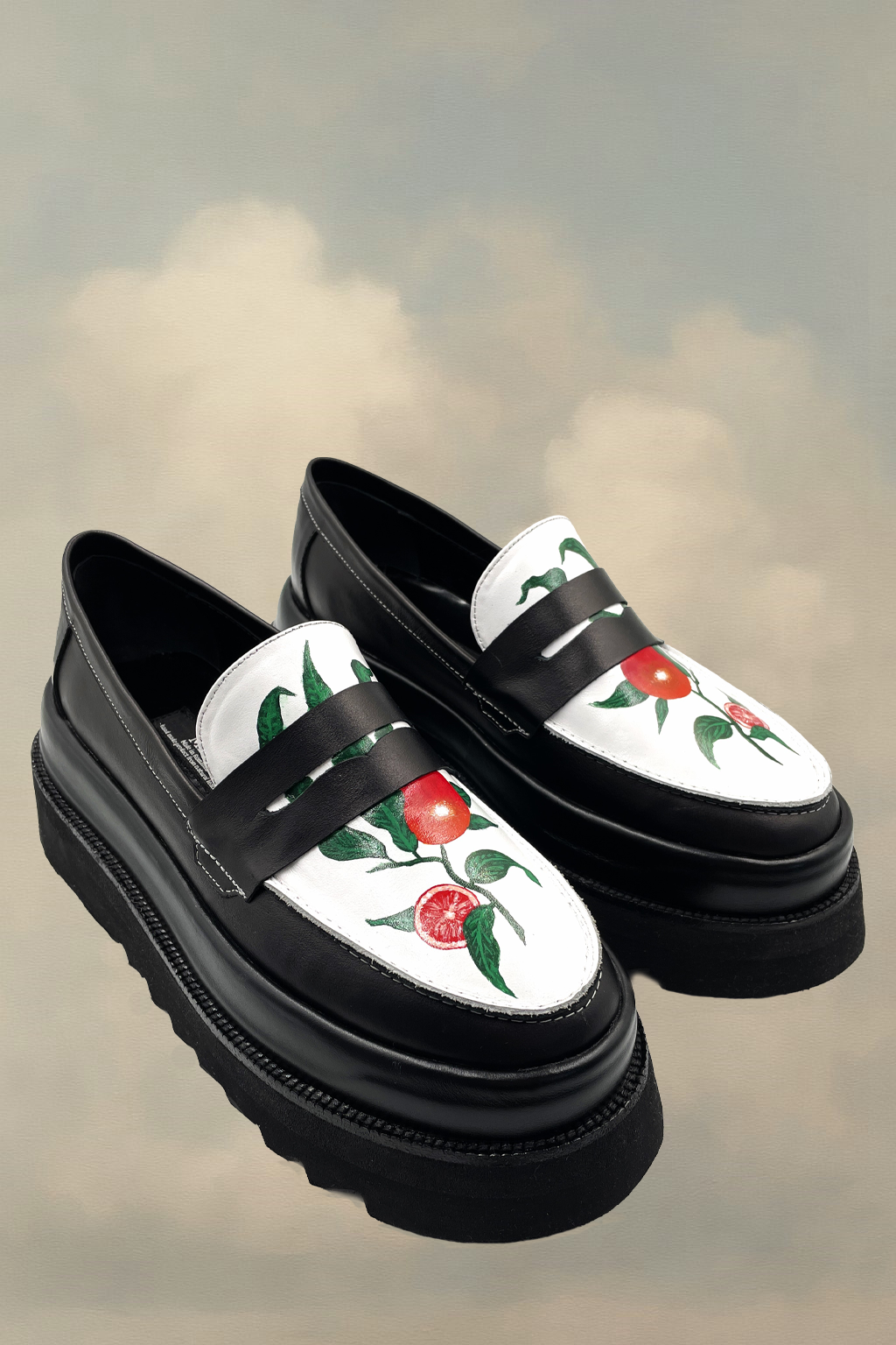 The God Loafer "Red Orange"