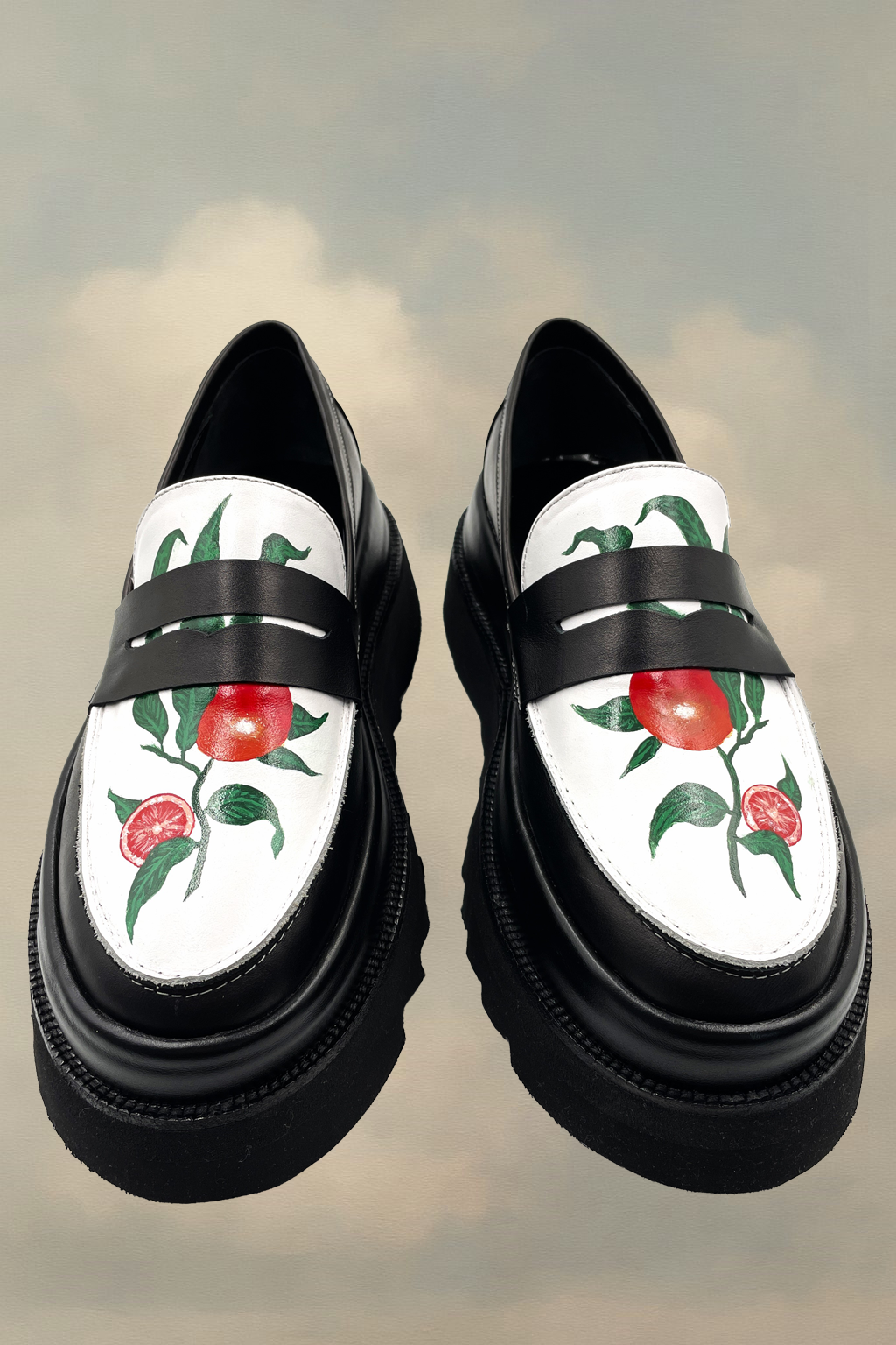 The God Loafer "Red Orange"